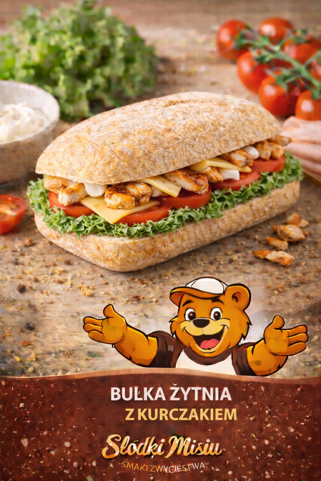 Ciabatta z kurczakiem